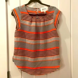 Alice Blue - Size S - Cap sleeve with pleated detail at neckline